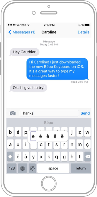 GitHub - sgigou/ibepo: Le clavier Bépo pour iOS / Bépo keyboard for iOS